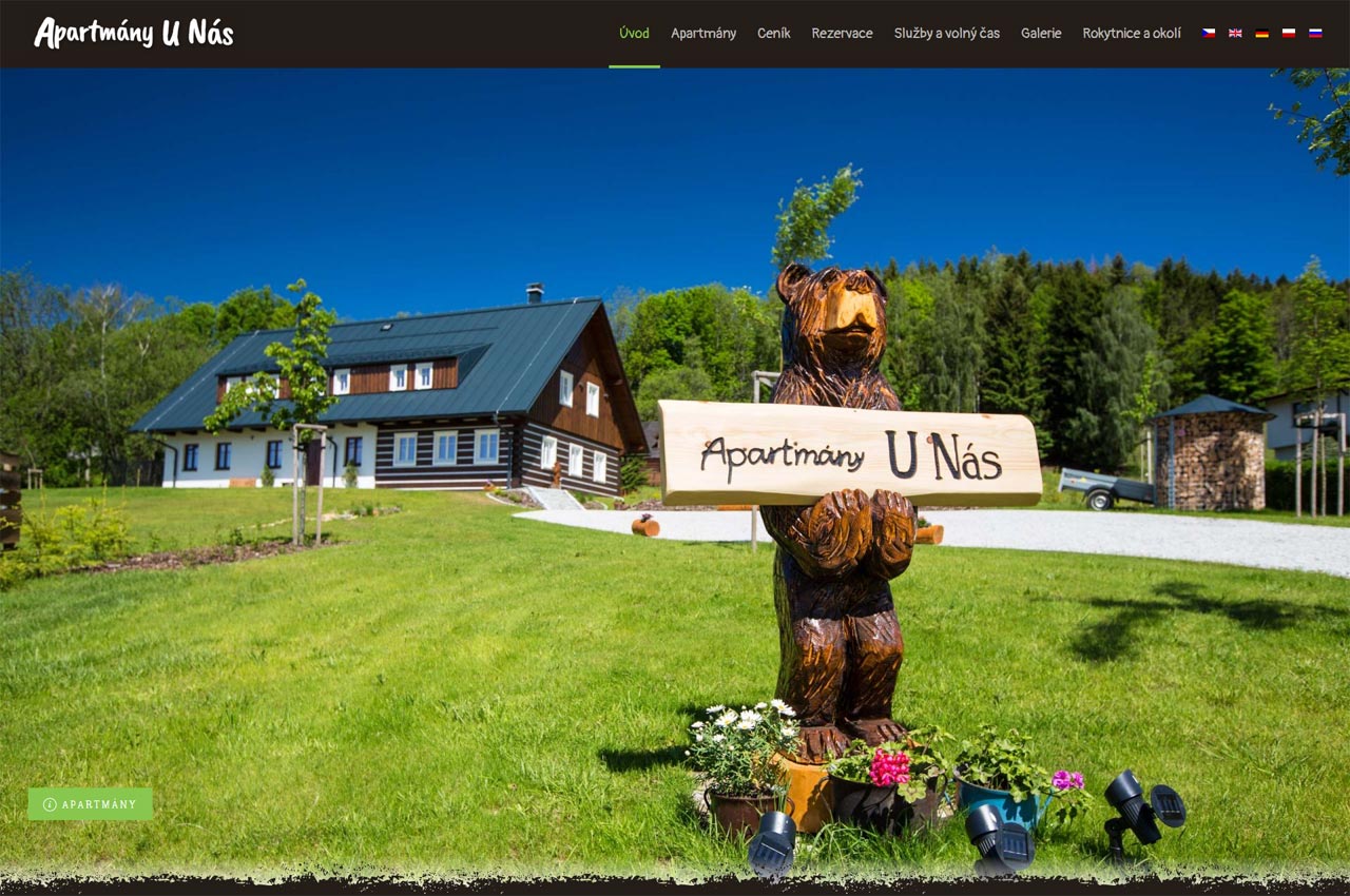 www.apartmany-unas.cz
